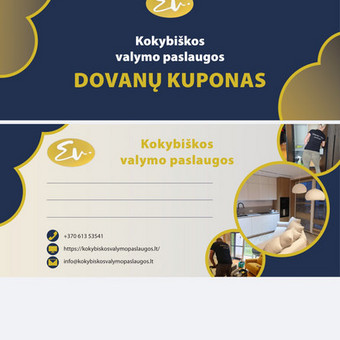 Dovanų kuponai Kaunas MB "E.V Kokybiškos valymo paslaugos" nuotrauka 22