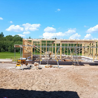 Karkasinių namų statyba Vilnius Modul Villa nuotrauka 1