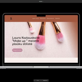 Svetainių dizainas (web design) Vilnius Mariana Adamonis nuotrauka 3