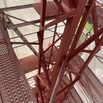 Dažymo darbai aukštyje Vilnius Industrial heights services MB nuotrauka 3
