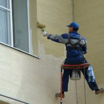 Dažymo darbai aukštyje Kaunas K. Tarvydas nuotrauka 3