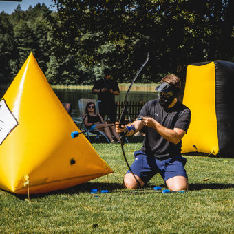 Lankinis/ archery tag/ lankų kova/ kova lankais Vilnius MB "Aukštyje LT" nuotrauka 2