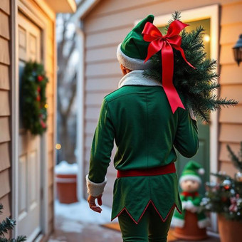 Eglutės pristatymas ir išgabenimas po švenčių Kaunas Stebukladariai MB nuotrauka 1