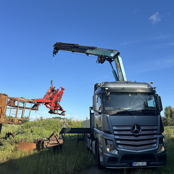 Negabaritinių krovinių gabenimas Klaipėdos rajonas Vitalijus nuotrauka 2