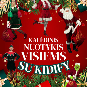 Kalėdų senelis šventėje Vilnius KIDIFY.LT nuotrauka 1