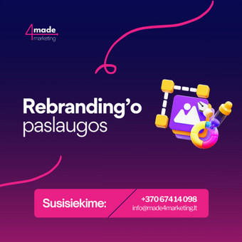Rebranding'as ir brand book'as Kaunas Made 4 Marketing nuotrauka 8