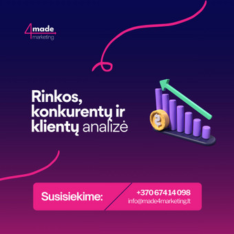 Rinkos analizė Kaunas Made 4 Marketing nuotrauka 2