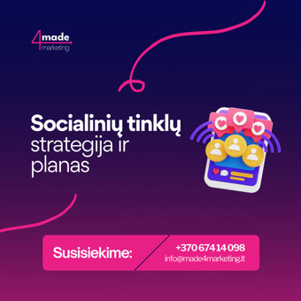 Komunikacija socialiniuose tinkluose Kaunas Made 4 Marketing nuotrauka 3
