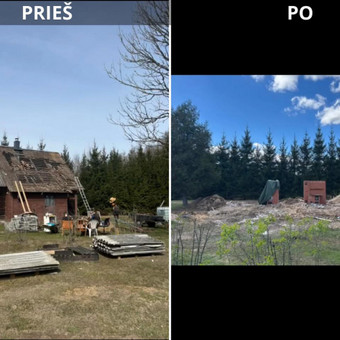 Pastatų griovimas Druskininkų sav. Augustas Š nuotrauka 7