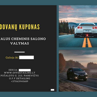 Dovanų kuponas Panevėžys O.F.F Poliravimas nuotrauka 12
