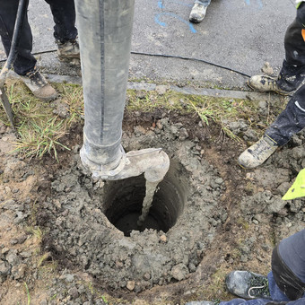 Gręžtiniai (poliniai) pamatai Klaipėda Laurynas nuotrauka 1