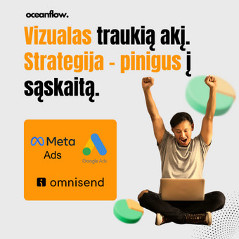 Meta ads/ SEO Vilnius Oceanflow. nuotrauka 6