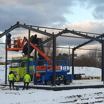 Angarai,angarų projektai,statyba Vilnius AUTOSTELE UAB nuotrauka 4