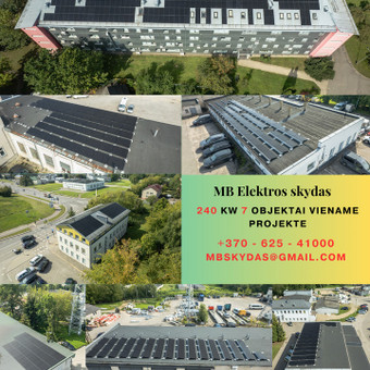 Saulės elektrinių montavimas Mažeikių rajonas MB Elektros skydas nuotrauka 11