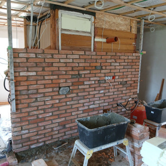 Apdailos / klinkerio plytų mūras Kaunas Povilas Radimonas nuotrauka 1
