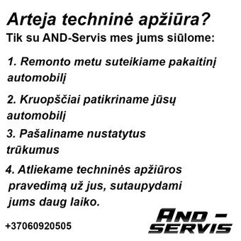 Automobilio techninė apžiūra Klaipėda And-Servis nuotrauka 8