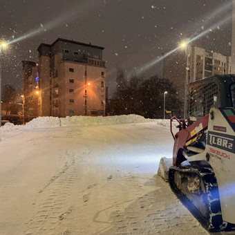 Sniego valymas Vilnius Spec. technikos nuoma Vilnius nuotrauka 21