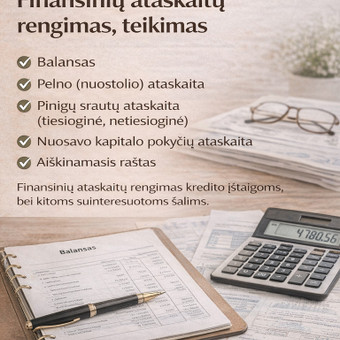 Finansinių ataskaitų rengimas, teikimas Klaipėda Anastasija nuotrauka 7