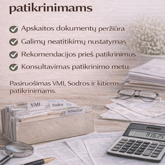 Pasiruošimas patikrinimams Klaipėda Anastasija nuotrauka 13