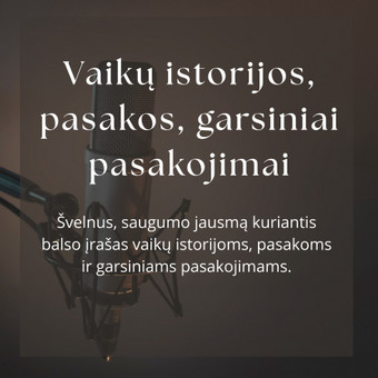 Vaikų istorijos, lopšinės, garsiniai pasakojimai Kaunas Karina Misevičienė nuotrauka 5