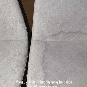 Baldų cheminis valymas Panevėžys Mindaugas mažeika nuotrauka 5