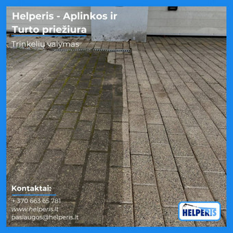 Trinkelių valymas Vilnius Helperis nuotrauka 20