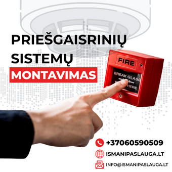 Priešgaisrinės sistemos Vilnius UAB "Išmani paslauga" nuotrauka 3