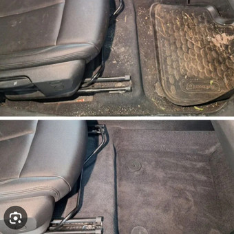 Automobilio salono valymas garais Klaipėda Autolike Detailing nuotrauka 4