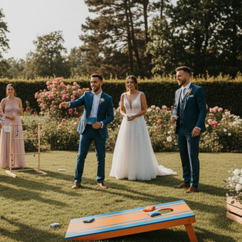 CORNHOLE (kukurūzų futbolas) Klaipėda TOŠIS - žaidimų nuoma nuotrauka 2