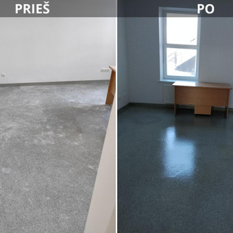 Valymas po statybos, remonto darbų Alytus Linos Jolantos valymo paslaugos nuotrauka 3