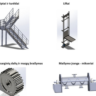 Braižyba 3D CAD programomis Vilnius Vygantas Neimontas nuotrauka 5