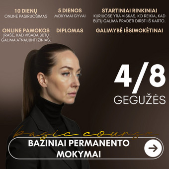 BAZINIAI PERMANENTO MOKYMAI Panevėžys Kristina Bulkauskienė nuotrauka 4