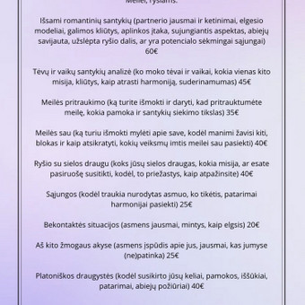 Meilės būrimas Tauragės rajonas taro rojus nuotrauka 2