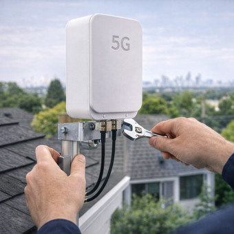 5G ryšio įrangos montavimas ir derinimas Vilnius Augustas nuotrauka 8