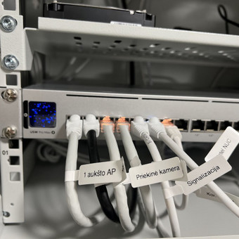 Tinklo diegimas (Ubiquiti / UniFi) Vilnius Augustas nuotrauka 7