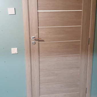 Durų montavimas Birštonas Modestas Liuiza nuotrauka 3