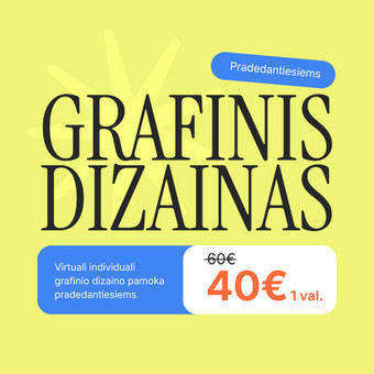 Grafikos dizaino pamokos Vilnius No Mess Studio nuotrauka 9