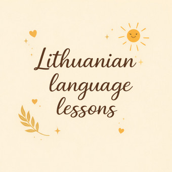 Lithuanian language lessons Palanga Vaiva nuotrauka 5