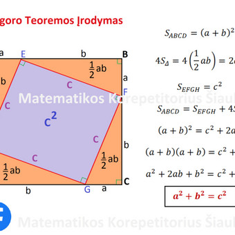 Pagalba matematikos namų darbuose Šiauliai Matematikos ir Fizikos Korepetitorius VBE nuotrauka 3