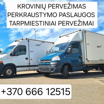 Dalinių krovinių pervežimas Lietuvoje Šiauliai Titas nuotrauka 1