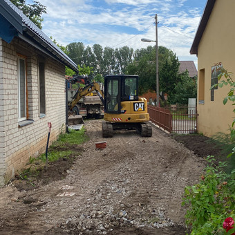 Mini ekskavatoriaus nuoma Šiauliai Erstera nuotrauka 7