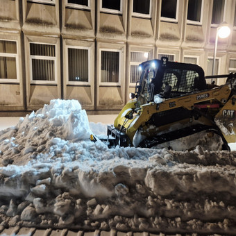 Mechanizuotas sniego valymas Šiauliai Nuteka nuotrauka 3