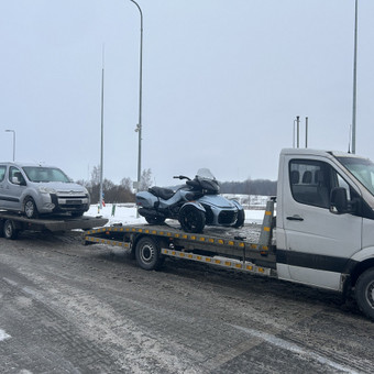 Motociklų pervežimas Kaunas Nojus nuotrauka 3