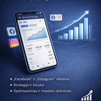 Meta Ads Šiauliai Svetainių kūrimas ir e. parduotuvės verslui nuotrauka 20
