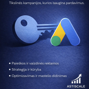 Google Ads Reklama Šiauliai Svetainių kūrimas ir e. parduotuvės verslui nuotrauka 13