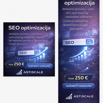 SEO optimizacija Šiauliai Svetainių kūrimas ir e. parduotuvės verslui nuotrauka 11