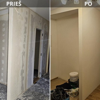 Gipso kartono montavimas Vilnius Mindaugas S. nuotrauka 2