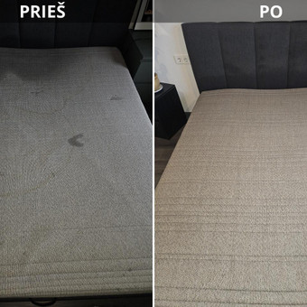Čiužinių valymas Vilnius V1P Diamond Clean, MB nuotrauka 6