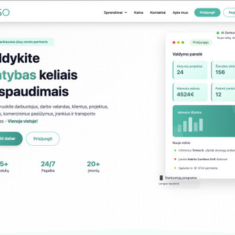 Svetainių kūrimas Šiauliai Opert Solutions nuotrauka 2