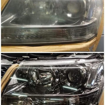 Žibintų poliravimas Vilnius AutoZone detailing nuotrauka 6